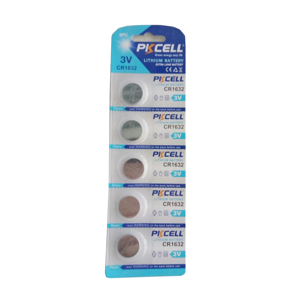 3v lithium manganese button coin battery CR1632 5B