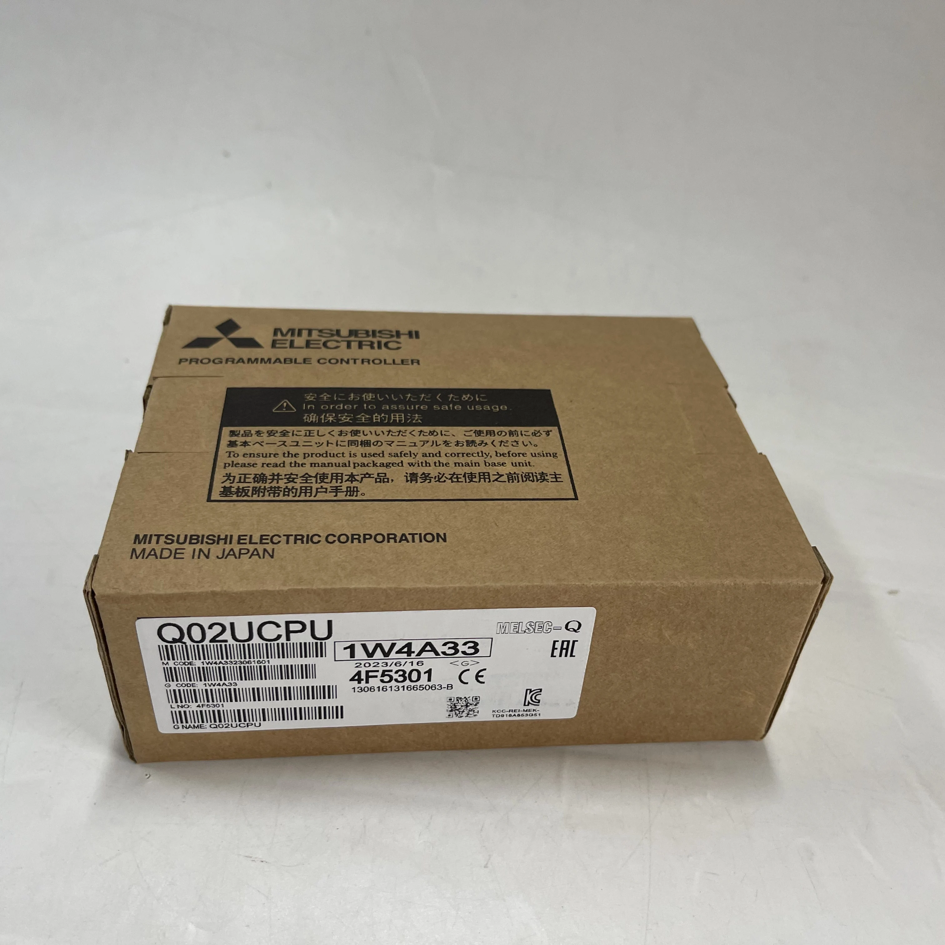 Mitsubishi PLC CPU Unit (MELSEC-Q Series) Q02UCPU Mitsubishi PLC CPU Unit (MELSEC-Q Series) Q02UCPU