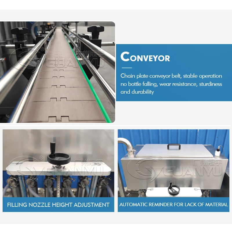 GY, низкая цена, полностью автоматическая роторная машина для розлива ароматических эфирных масел, косметических жидкостей, небольших бутылок