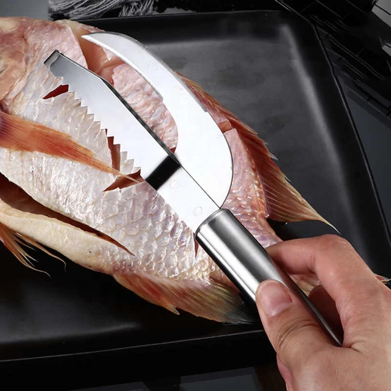Многофункциональный скребок для рыбной чешуи, 10 шт., прочный рыбочистка, рубанок, нержавеющая сталь, очиститель морепродуктов, нож для пилинга, кухонный инструмент