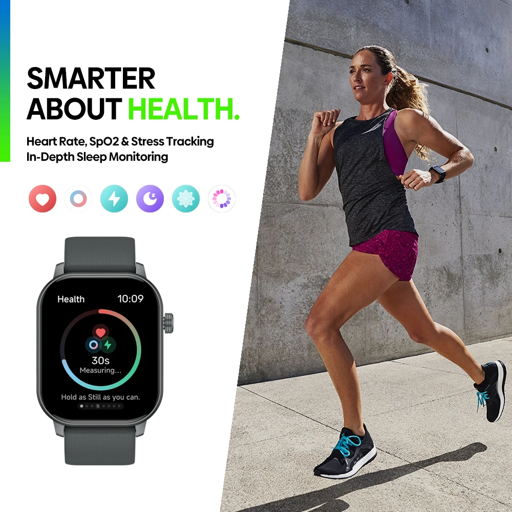 Fitness Tracker Smartwatch With Spo2 And Gps Zeblaze GTS Smart