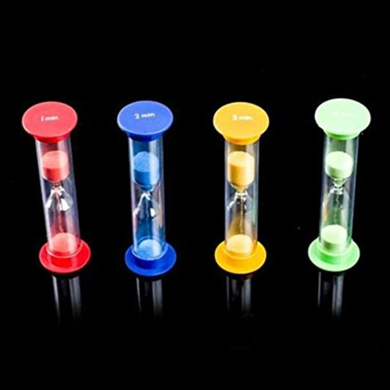 Песочные таймеры 1/3/5/10/15/30 минут, песочные часы для детей, пластиковые песочные часы, песочные часы