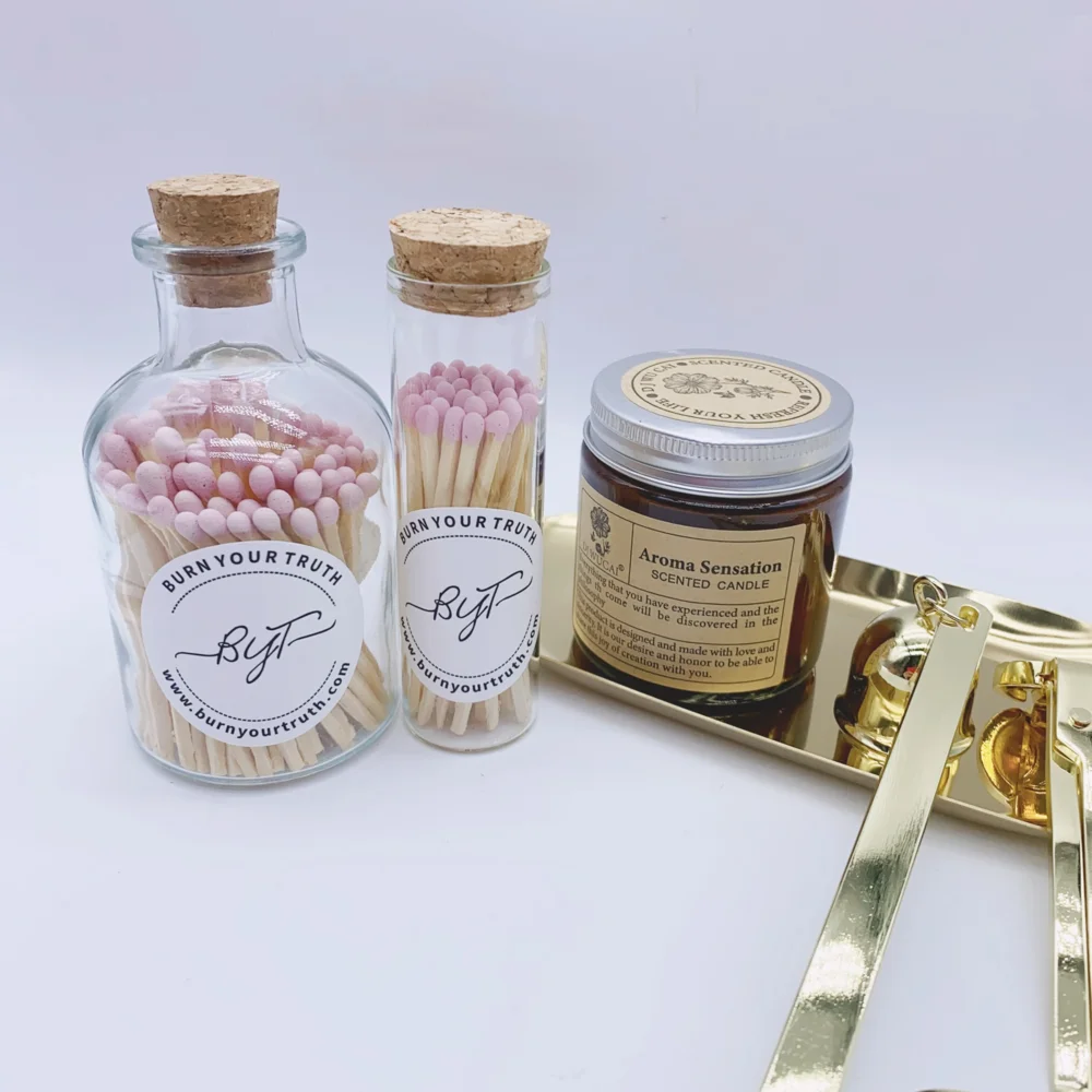 Matches In Glass Wholesale Price Bottle Matches Sticker Large