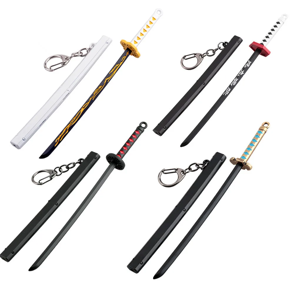 New Arrival Anime Demon Slayer Kamado Tanjirou Sabito Makomo Sword ...