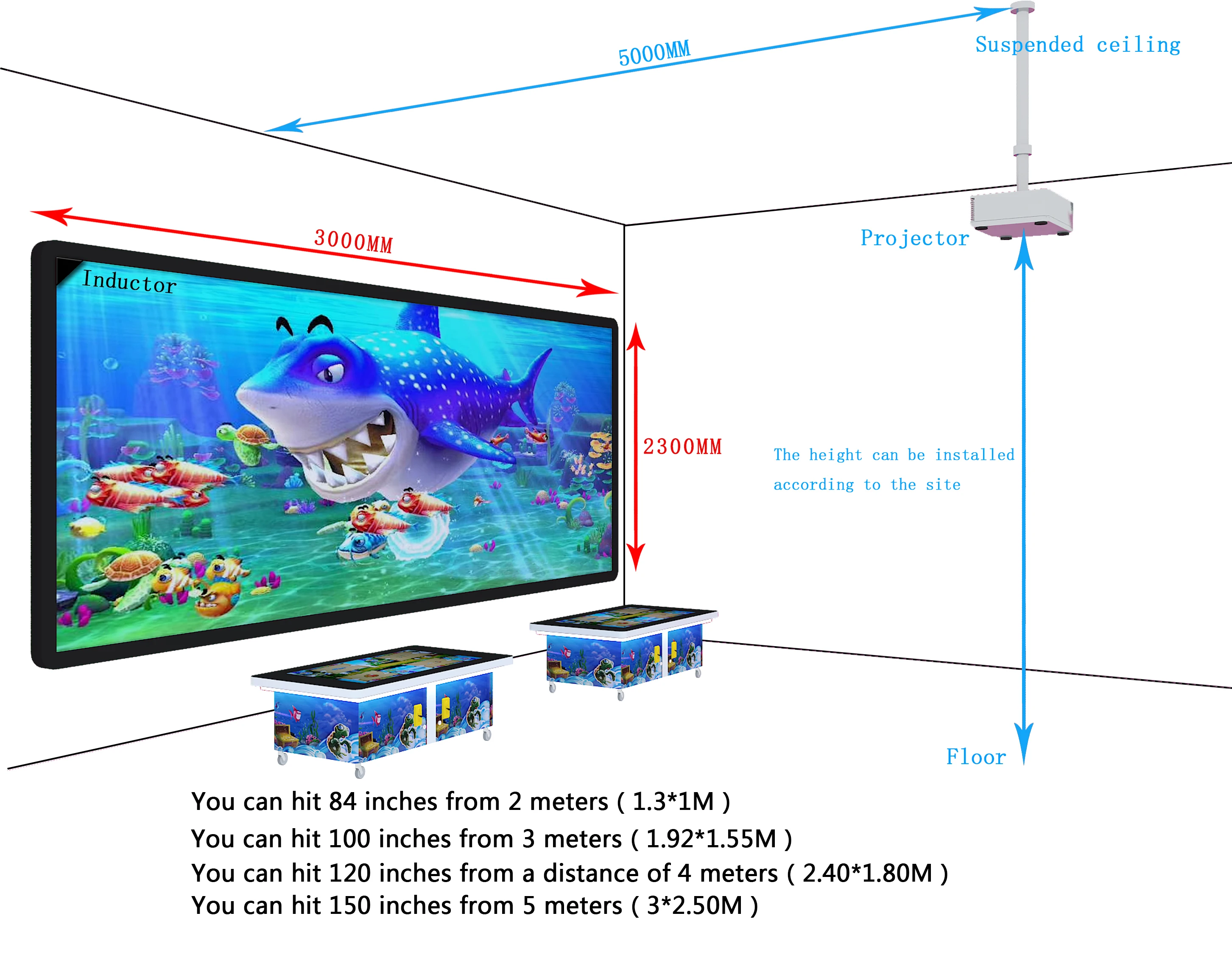 Multiplayer Holographic Digital Ar Interactive Painting Table ...