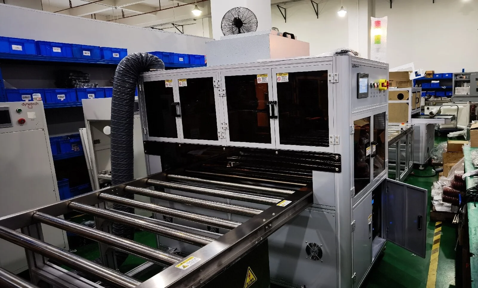 Customized Atmospheric Gantry Online Multi-head Rotating Plasma Process System