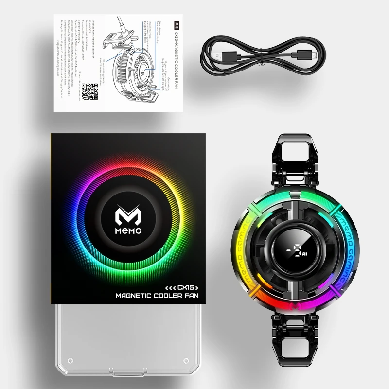  Memo CX15 Cooling Fan for Mobile Gaming