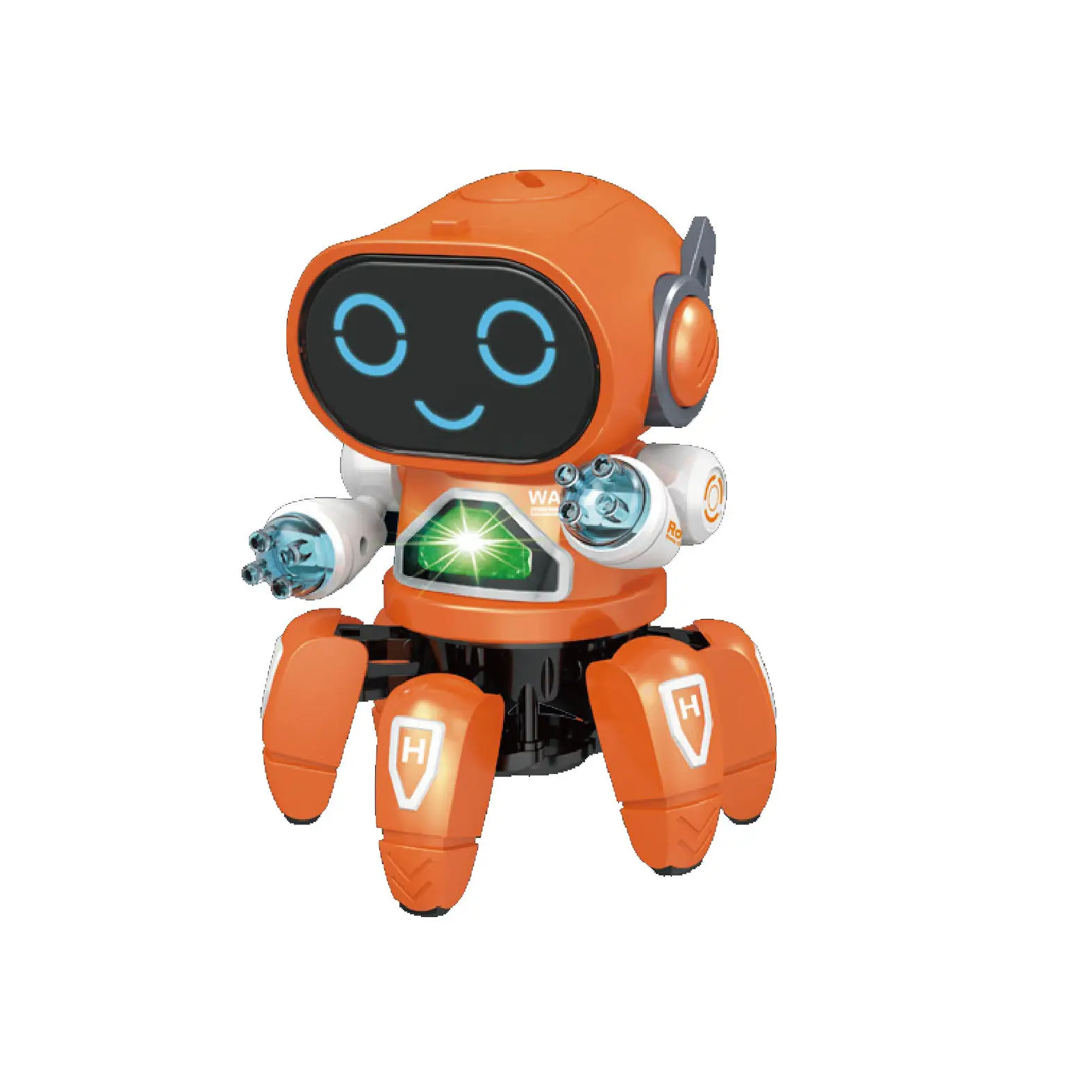 2024 Intelligent Toy Smart Robot Humanoid Electric Walking  Kids Boy Gift Dance Mini Walking Toy Robot With Lights