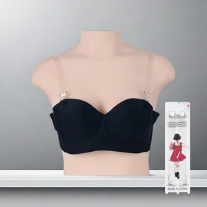 Removable Invisible Replacement Bra Shoulder Straps for Strapless and Convertible Bras