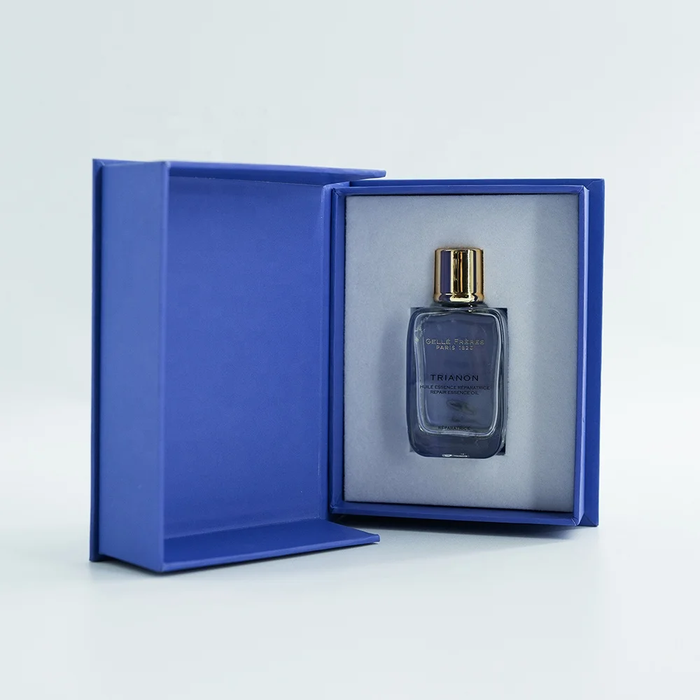 Wholesale Luxury Perfume Box Premium Printed Brand Packaging Small Solid  Rigid Cardboard Art Custom Empty Luxury Cosmetic Box