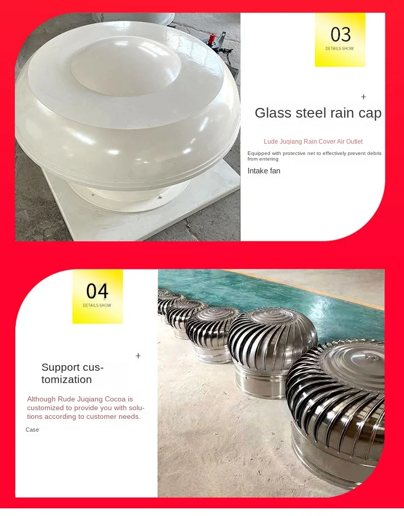 Axial Flow Roof Fan, DWT-I, Explosion-Proof, Plastic, 380V - detail 20