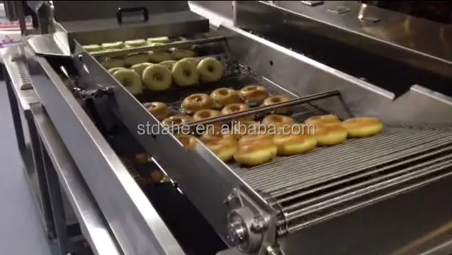 Customized Automatic Donut Fryer Machine with Deep/Turn-over Frying Conveyor