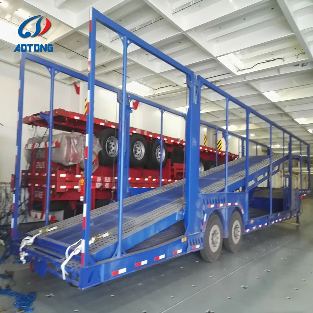 Interlink Lorry Car Hauler Truck Trailers Towing Interlink Car Transporter Trailer Car ...