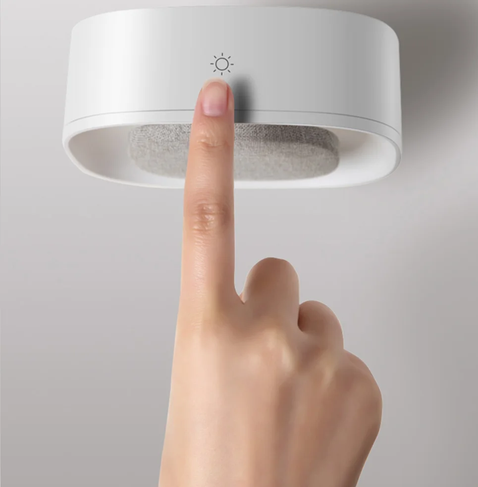 Лидер продаж 2 в 1 современный перезаряжаемый сенсорный диммер прикроватный ночник будильник умный свет