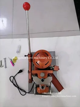 パンチングマシン ネームプレート用セミオートCCDガイドホールパンチングマシンCCD