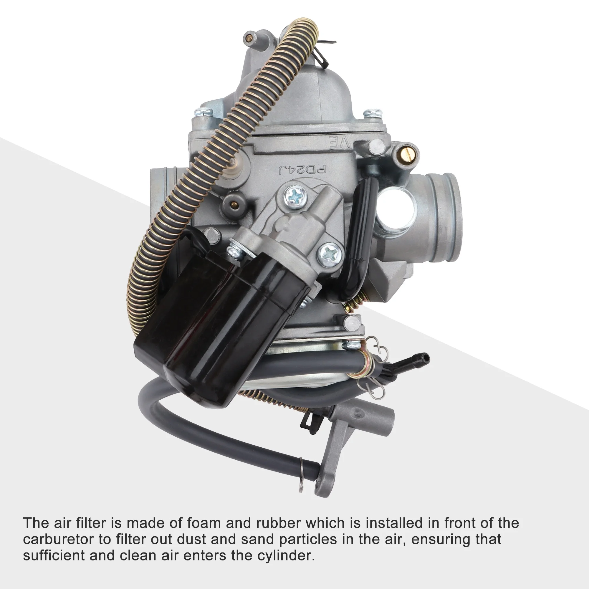 Powerotor PD24J Carburetor Kit 24 Carb With Anifold Intake Air