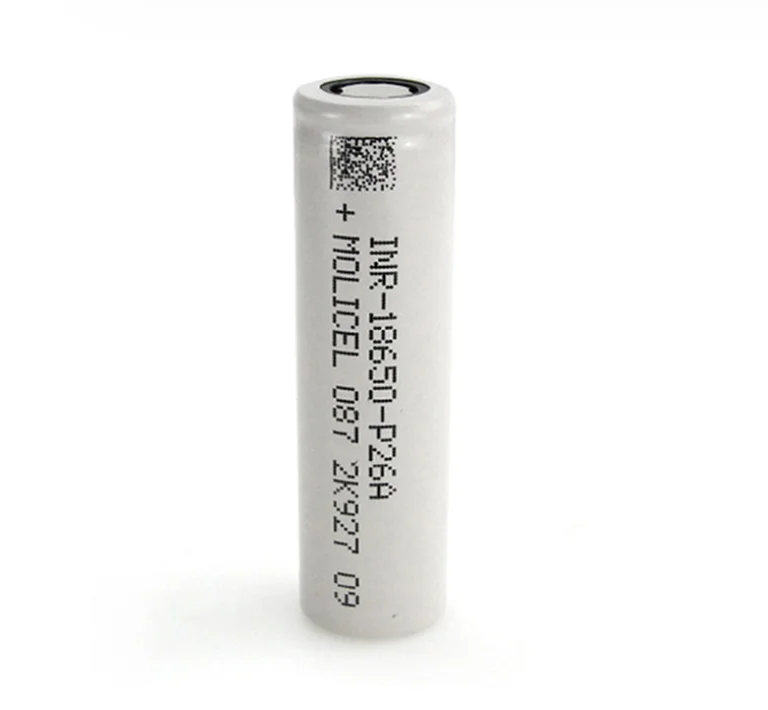 Molicel Original 3.7V Moli INR 18650 P26A 2600mAh 35A rechargeable lithium ion battery 18650 molicell authentic INR-18650-P26A