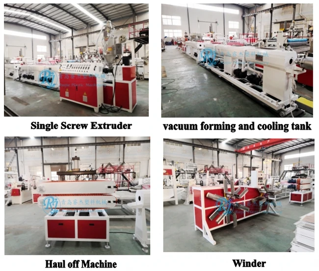 Plastic Pipe Making Machine, Multi-layer Pipe Production Line, Three layer pipe machine line