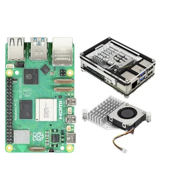 Raspberry Pi 5 8GB Basic Kit Including Raspberry Pi 5 8GB Board Raspberry Pi 5 Case and Cooler for Raspberry Pi 5(8GB RAM)