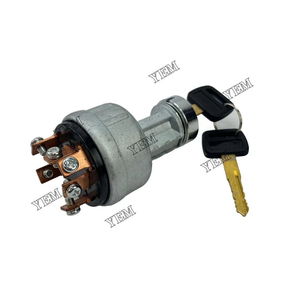 Ignition Switch Key 20S-06-31130 Fit for Komatsu 4D88E-5 Engine 3
