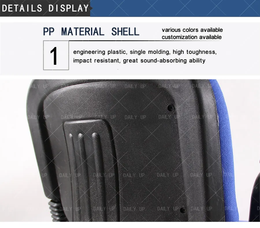 Cheap Fabric Office Chair With Thick Cushion Leisure Chair With Comfortable Armrest And Ergonomic Back For Meeting And Reception