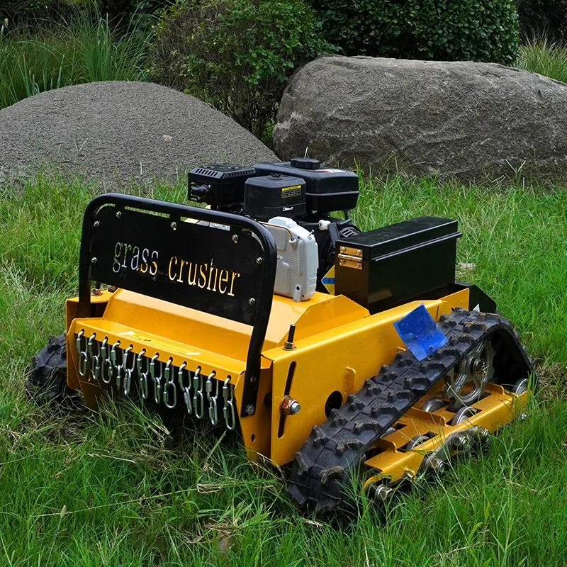 Multi-Functional Remote Control Flail Mower - Self-Propelled Grass