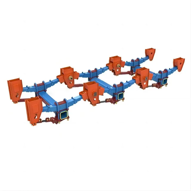 2024 new high-quality 2-axle United States leaf spring mechanical suspension