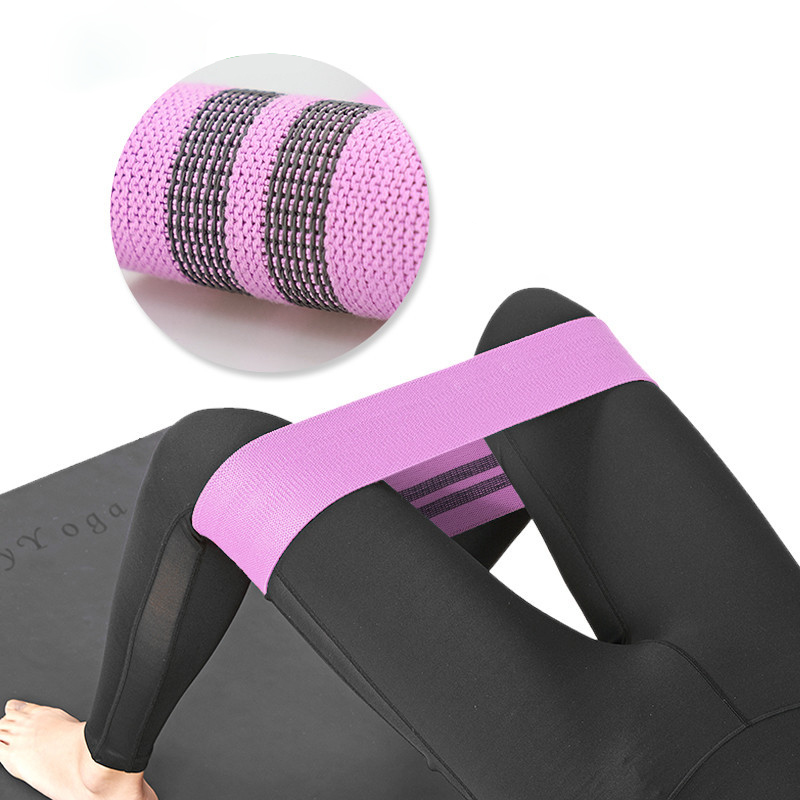 Изготовленный на заказ логотип для занятий йогой 3 уровня тренировки петля фитнес-полосы сопротивления
