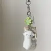 Versión trébol de cuatro hojas con hebilla de puerta de cordero