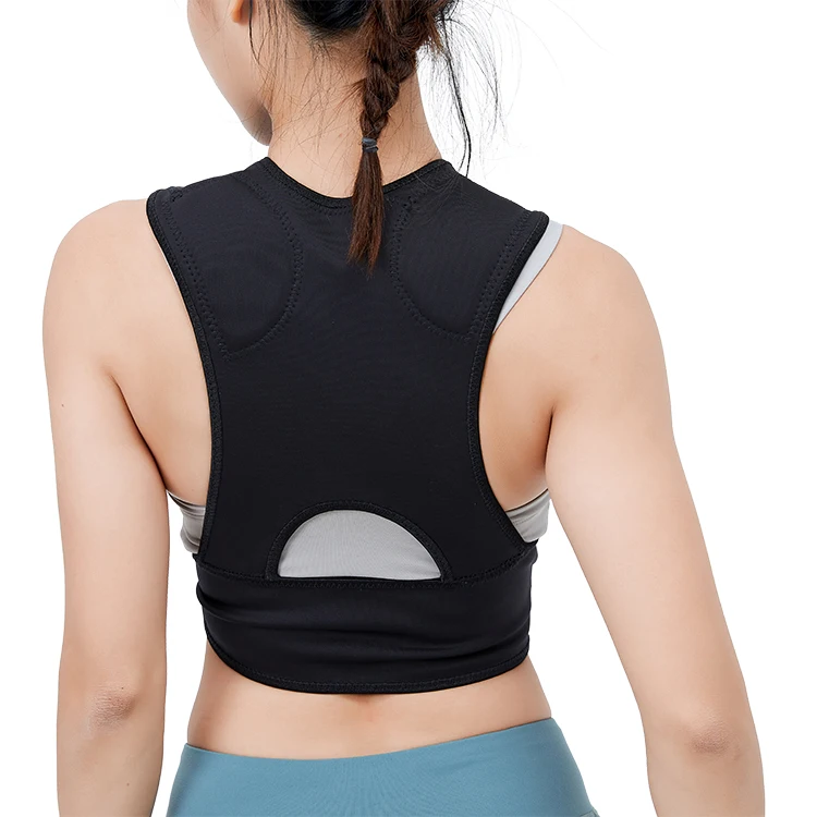 back brace with massager