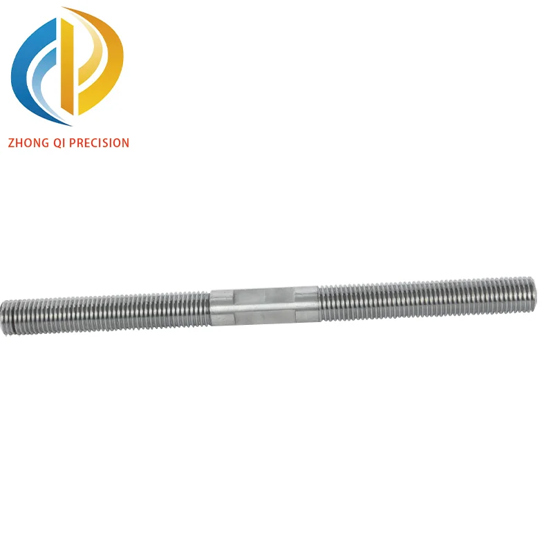 Double Headed Bolt with Metric Threaded Rod/screw, Supporting Non-standard Customization According to Drawings and Samples