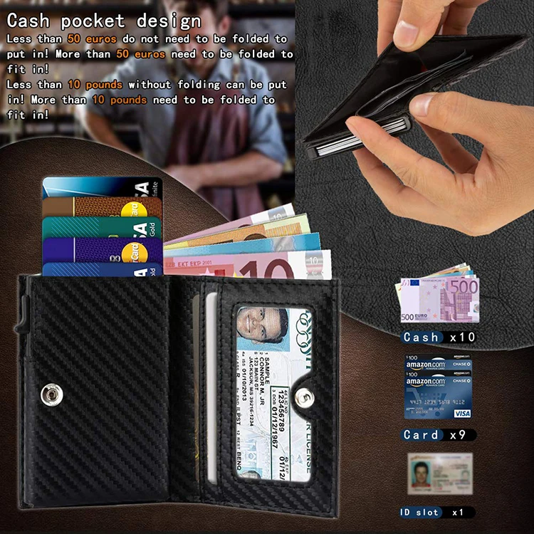credit card holder with rfid protection