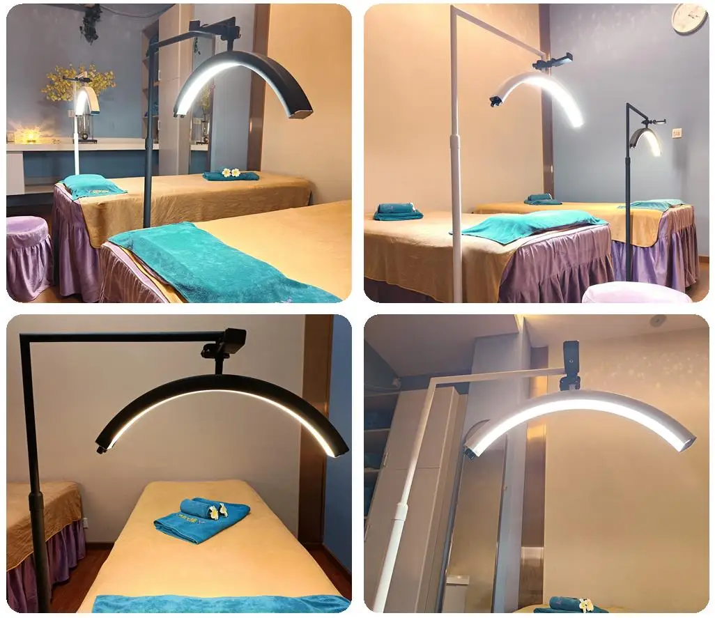 Moon Led Ring Studio Video Led Eyelash Light For Tattoo Beauty Lash Led