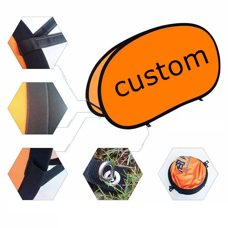 Advertising a Frame Sideline Banner Display Stand Outdoor Sport Event Horizontal Round Square Vertical Pop up a Frame Banner