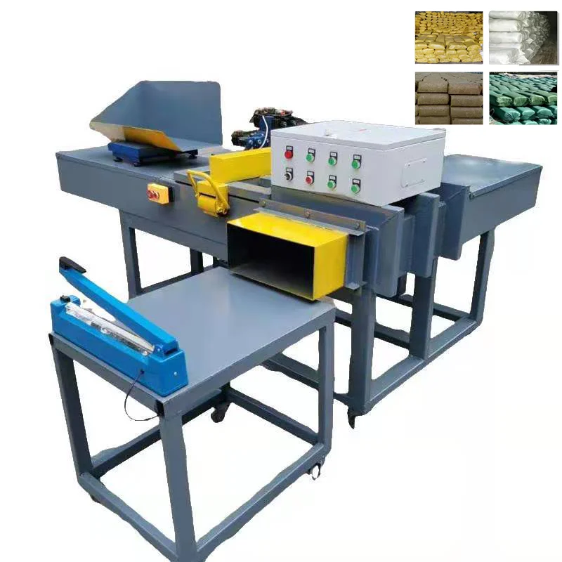Horizontal Constant-weight Wiping Rags Compress Machine Bagging Old Cloth Bundling Machine / Rag Baler Rags Packer Machinery