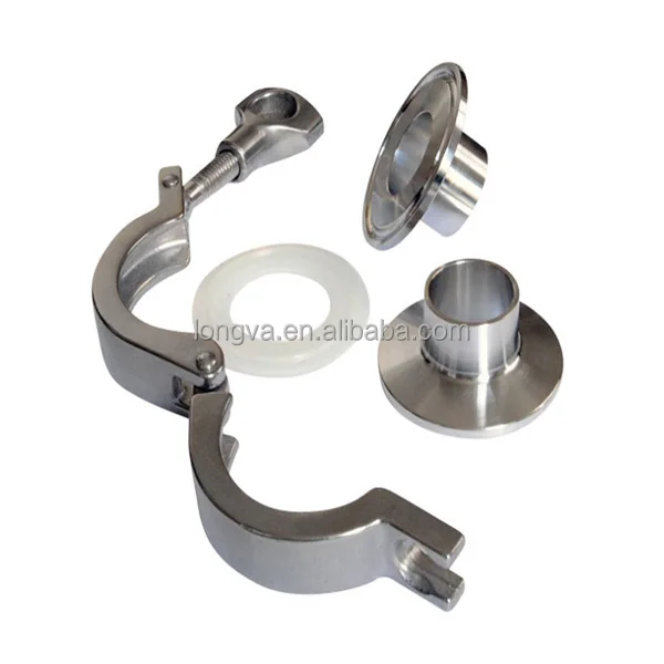 Sanitary Tri Clamp Fittings Heavy Duty Single Hinge Tri Clover Tc Clamps Buy Ss Heavy