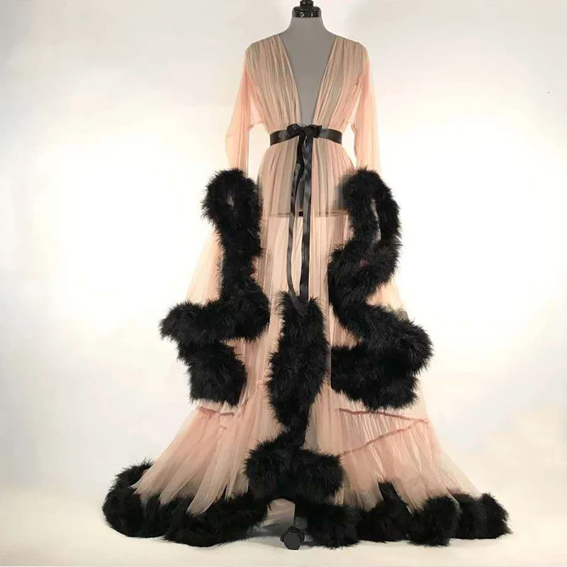 chinese dress ladies Wardrobes by Chen Elegant Pink Fur Long Sleeve Jacket/Short Dress-Rolly Xs / Jacket Pre-Sale