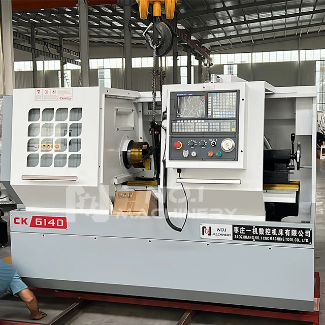 CK6140 CNC Lathe Machine with Gear Box Horizontal Turning Machine High-precision Flat Bed CNC Lathe