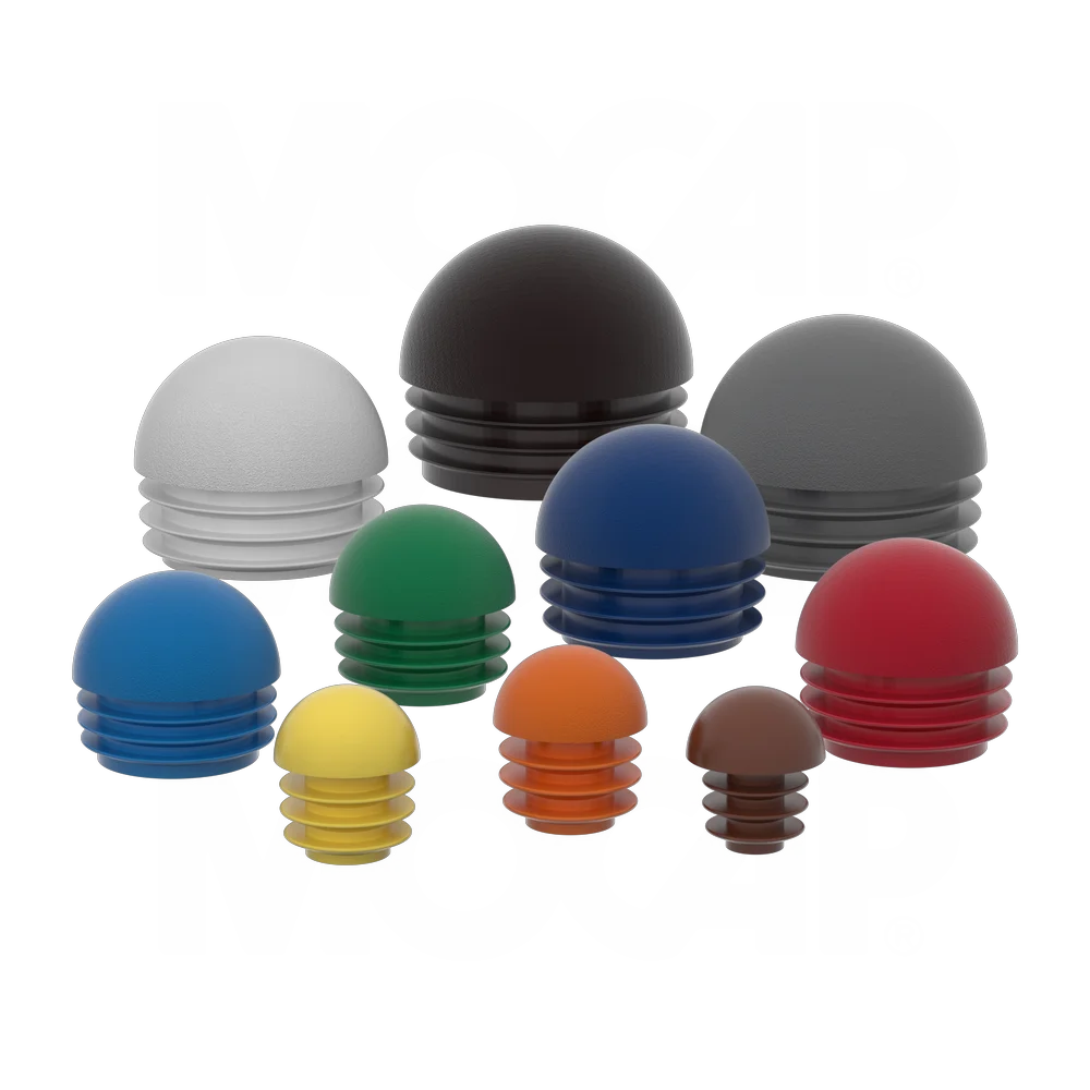 Stainless Steel Stair Railing Fence Post Hemispherical Round Plastic ...