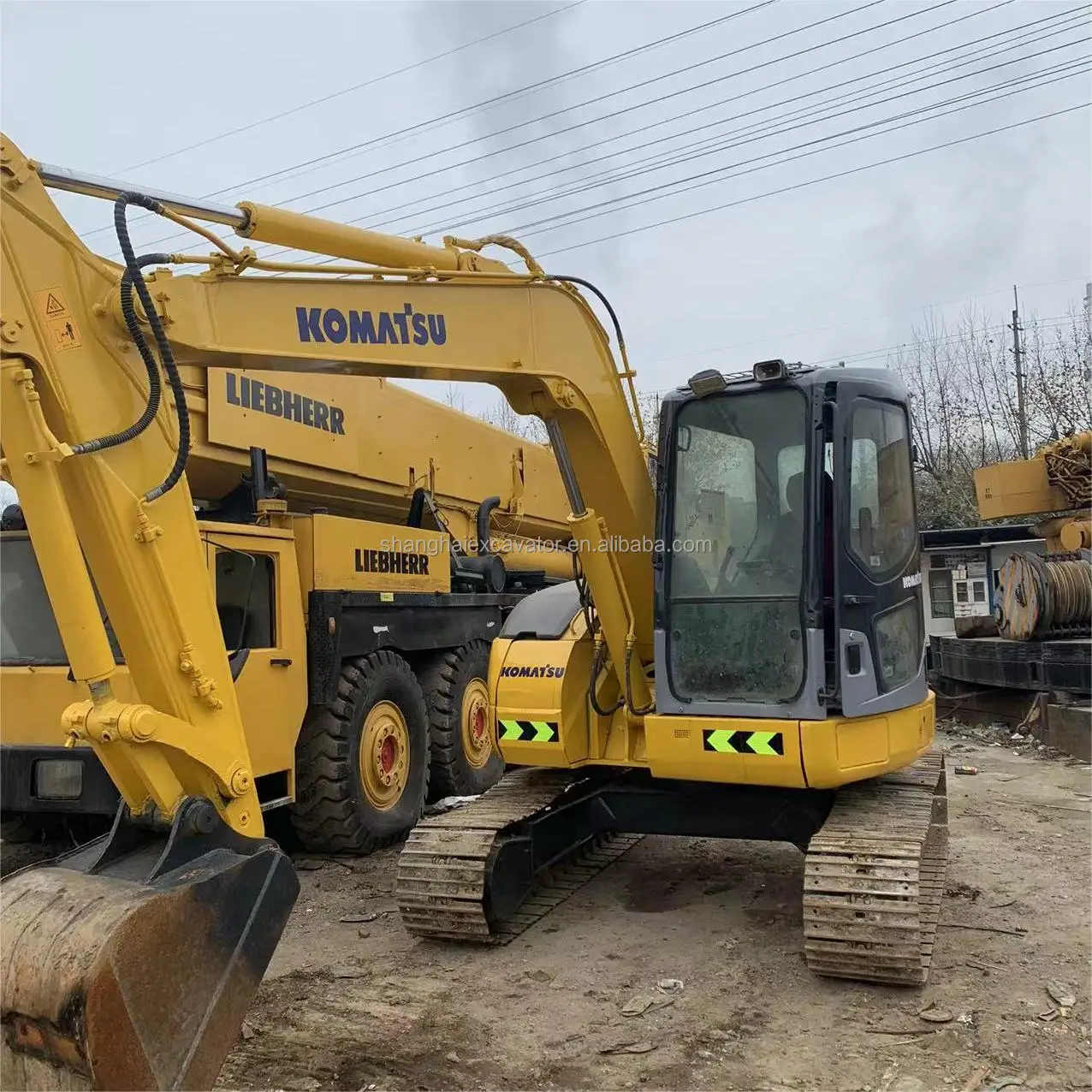 Use Komatsu Pc78 Excav Pc78us-6 Pc78-6 Pc78-8 Second Hand Digger 7 Tons ...