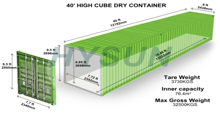 Shop Our Used Empty Shipping Containers - 40 Feet Contenedor 40 Pies ...
