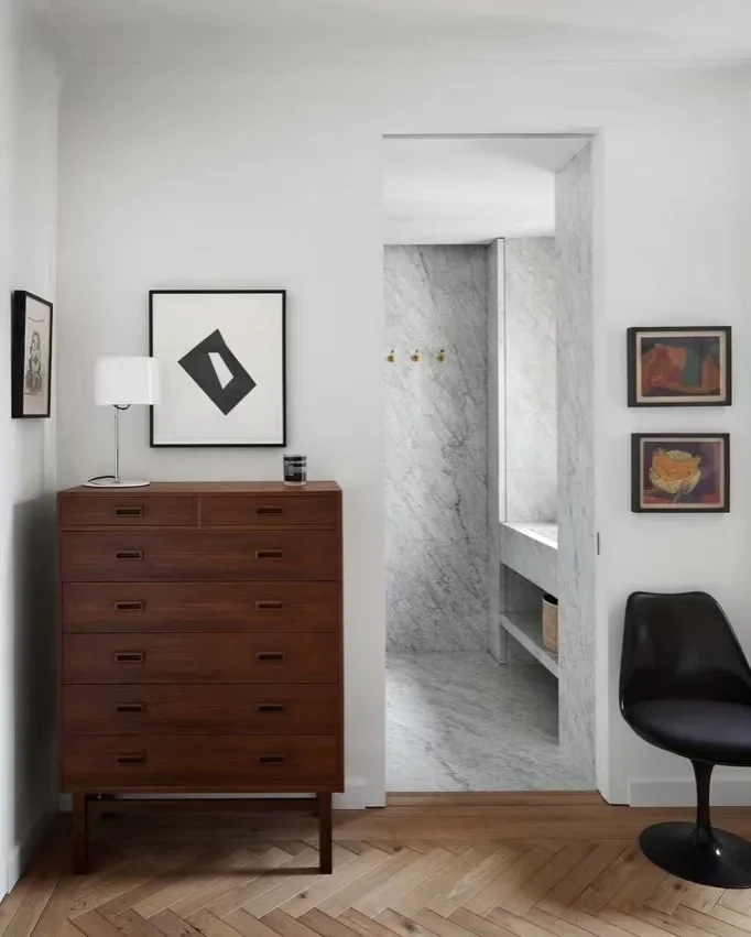 SH STONE Customized Natural Pisos De Marmol Italian Stone Italy Bianco White Carrara Marble Slabs with Good Price for Flooring