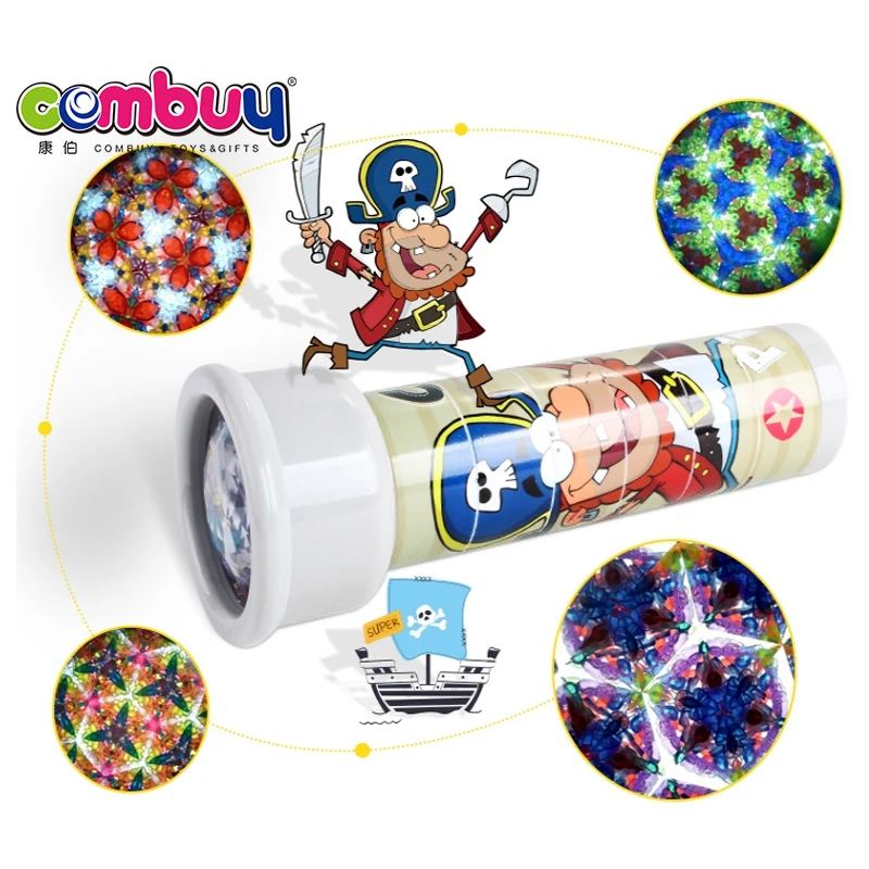 Забавный подарочный набор красочный средний железный детский калейдоскоп игрушка