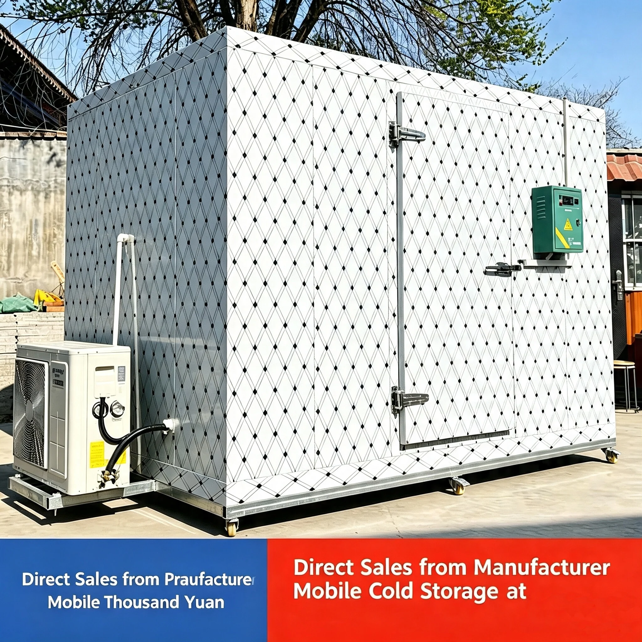 Storage Room Refrigeration Unit, AC 220V~240V, 3-7kW - detail 40