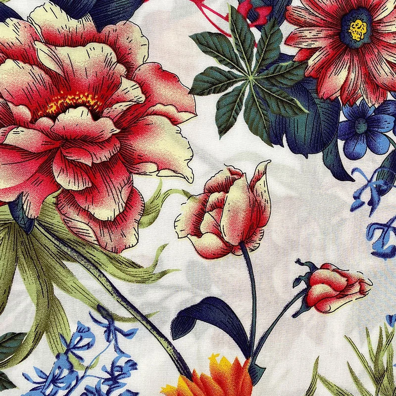 Somali Challis принт 30S 100 вискоза 100% прячется простой Гавайский Племенной цветок тканая легкая Поплиновая хлопковая эластичная ткань