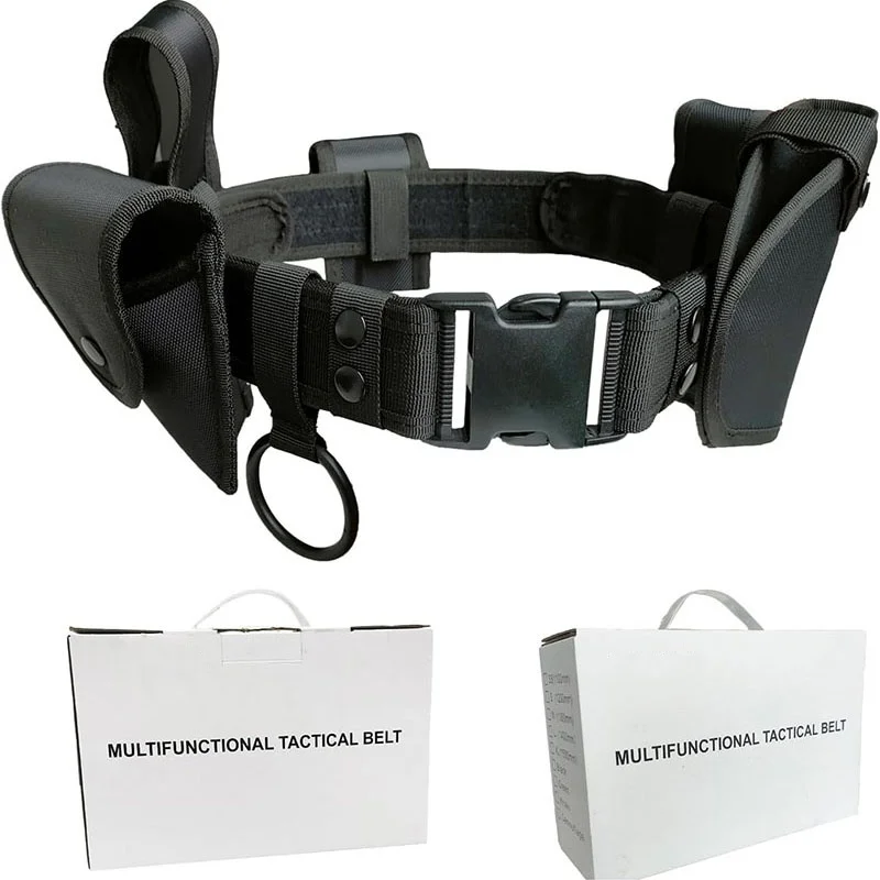 Quick-release Buckle Lightweight Tactical Utility Belt Versatile Security Modular Equipment System Molded Duty Belt