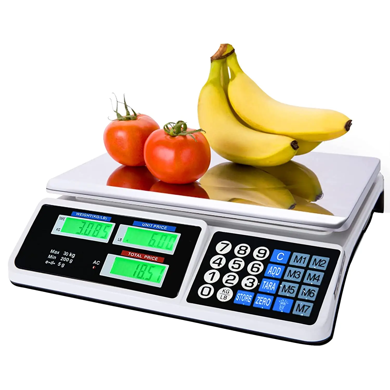 30 kg 40 kg ACS Series Price Computing Scale User Manual 