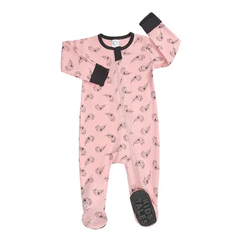 Cotton Baby Romper Footed Infant Overall Pajamas Kids Onesie Pajamas