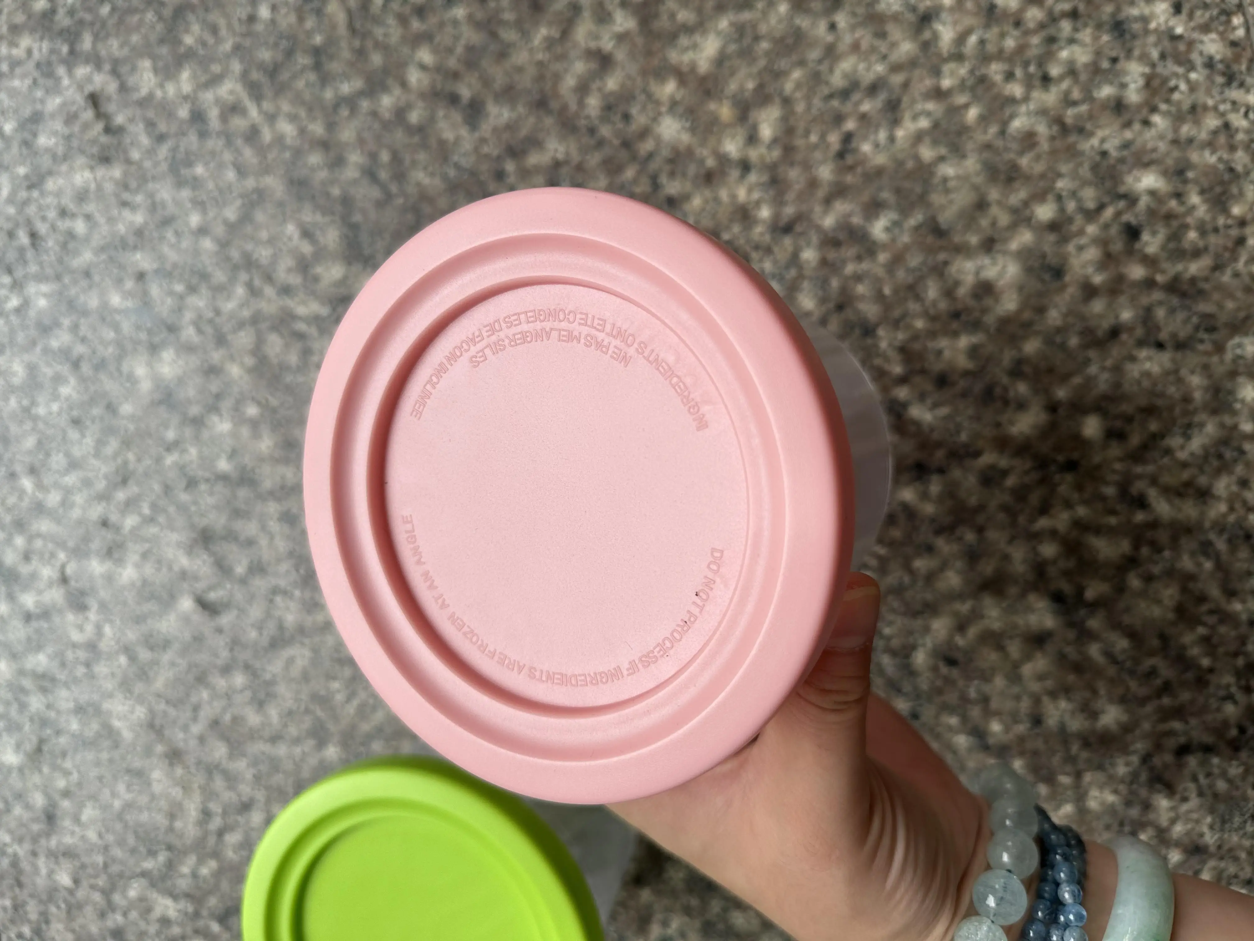 Ds2105 Ice Cream Container Airtight Leafproof Food Storage Box Ice