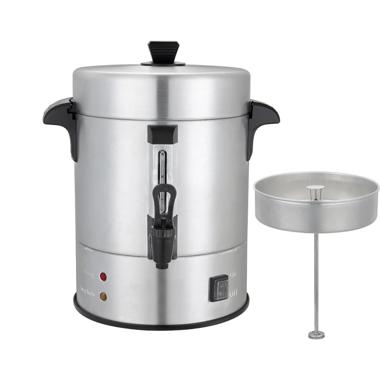 Waring 30 Cup Brushed Stainless Steel Coffee Urn - 17H